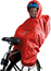 Sadeviitta Hamax Rain Poncho Lastenistuimeen Punainen