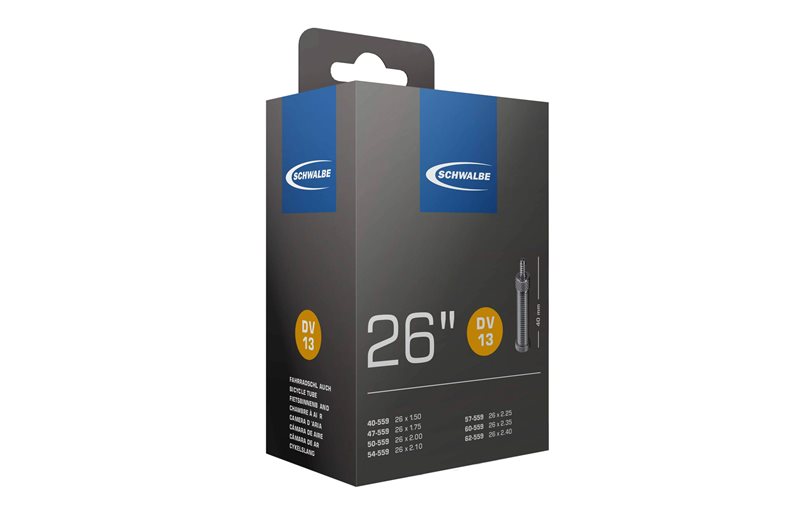 Sisärengas Schwalbe DV 13 Standard 26" 40/62-559 DV Dunlop/Perusventtiili
