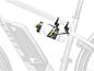 Pulloteline Topeak Fäste Versamount 2 St/Set 20-60M Black