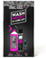 Pyörän pesusetti Muc-Off Bicycle Clean Protect & Wet Lube Kit sis. Pesuaine, Yleissuihke, Ketjuöljy Märkä