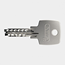 Abus Vajerlås Phantom 8940 Texfl 17 x 850 mm sort