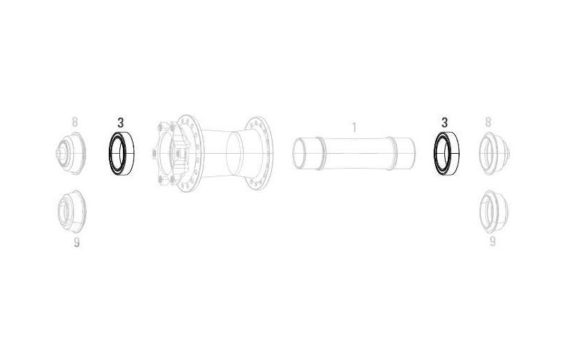 Sram Lagerkit 2X 23327