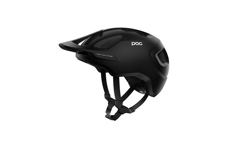 Sykkelhjelm Poc Axion Spin Uranium Black Matte