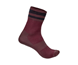 Gripgrab Sykkelstrømper Original Stripes Crew Dark Red
