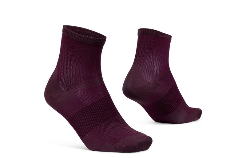 GripGrab Pyöräilysukat Lightweight Airflow Short Dark Red