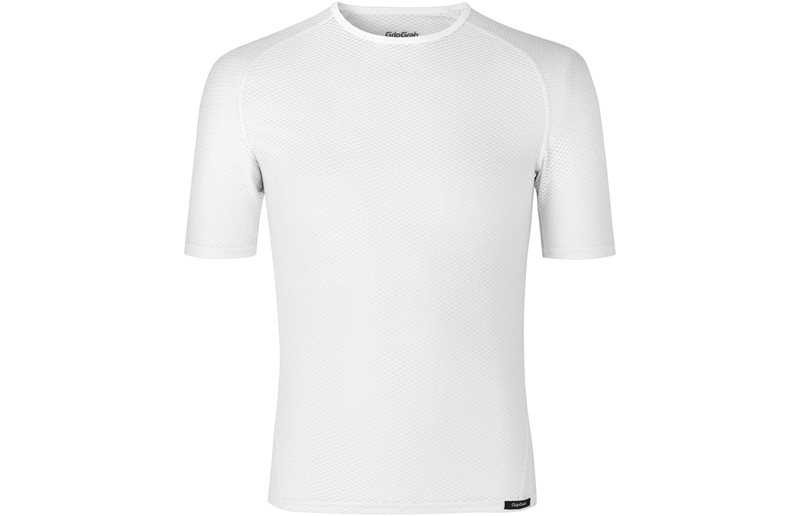 Aluskerrasto GripGrab Ultralight Mesh Short Sleeve Base Layer White