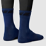 Sykkelsokker GripGrab Merino Winter Socks Navy Blue