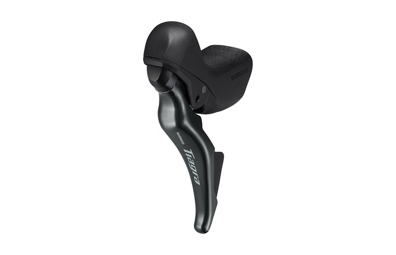 Shimano STI-reglage + Brems Tiagra foran,