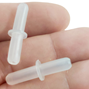 Aqua Nova Skarvkoppling - 4/6 mm - Vit - 2-pack