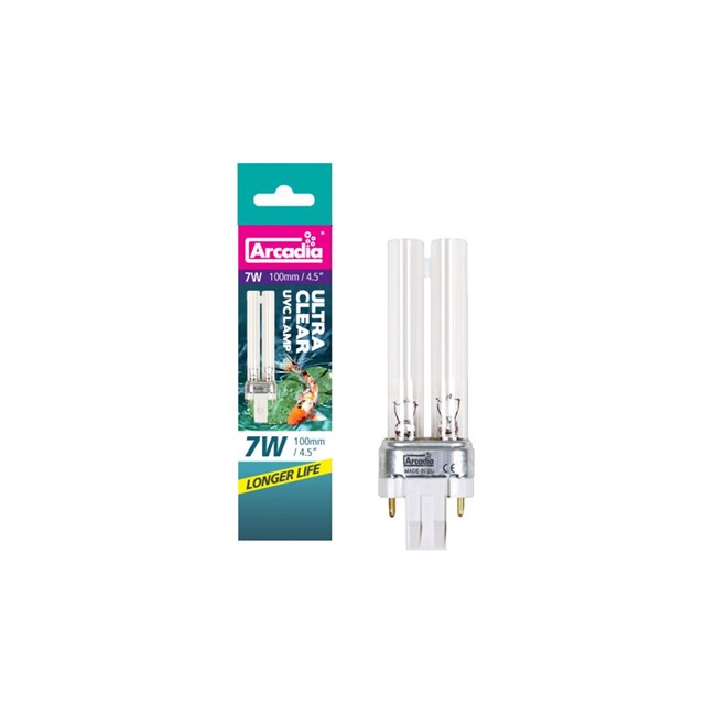 Arcadia Ultra Clear UVC Lampa - 7 W