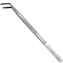 Zqare Gummerad pincett 61 cm - Vinklad & rostfri