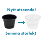 Zqare - Skålar till foderstationer - 50-pack