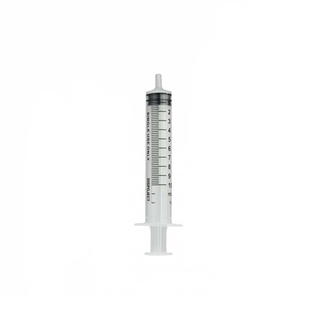Engångsspruta - 3-komponents - 10 ml