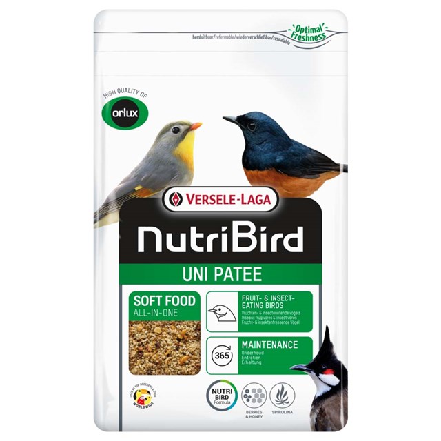 NutriBird Uni Patee - Universalfoder - 25 kg