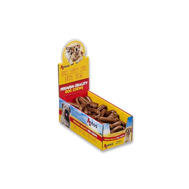 Hundsnacks korv av kyckling - 5-6 cm - 100-pack