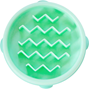 Fun Feeder Slo Bowl - Mint - XS - Ø14x3cm - 180 ml