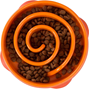 Fun Feeder Slo Bowl - Orange - M - Ø20,5x5cm - 500 ml