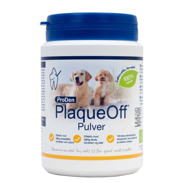 PlaqueOff Pulver för Hund - 180 g