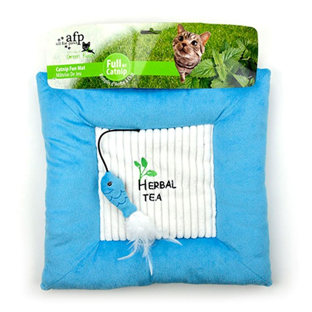 Green Rush Catnip Fun Mat - Färgmix - 34x34 cm