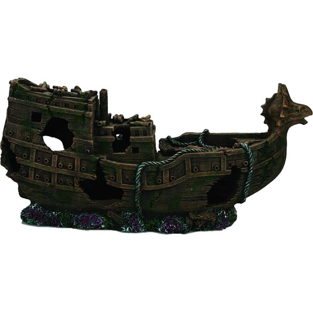 Akvariedekoration Shipwreck - 53x19,5x24,5 cm
