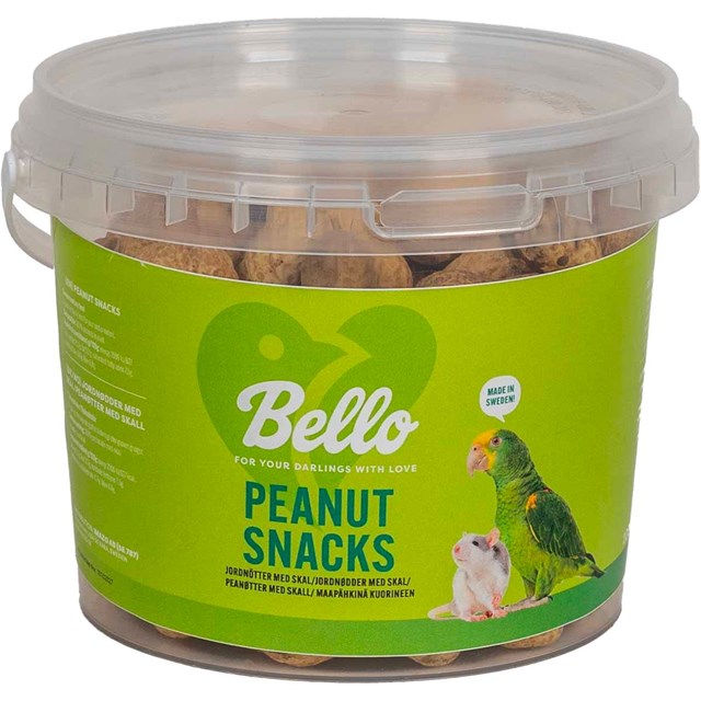 Bello Jordnötter med skal - 200 g