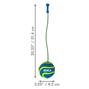 Kong High-Viz Bunji Ball - Färgmix - Ø18x51 cm