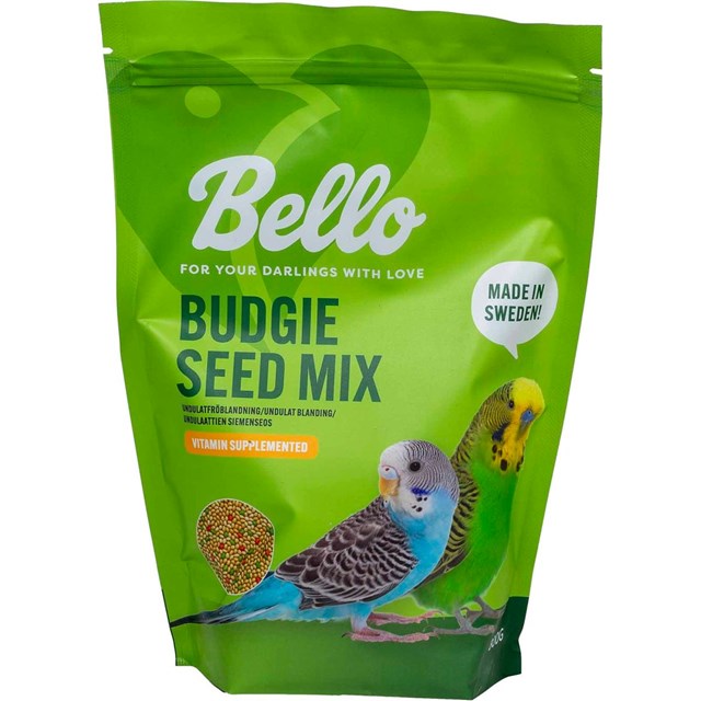 Bello Budgie Seed Mix - Undulat - 800 g