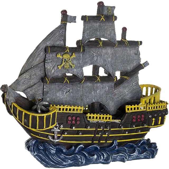 Akvariedekoration Pirate Ship - 44,5x14x39 cm