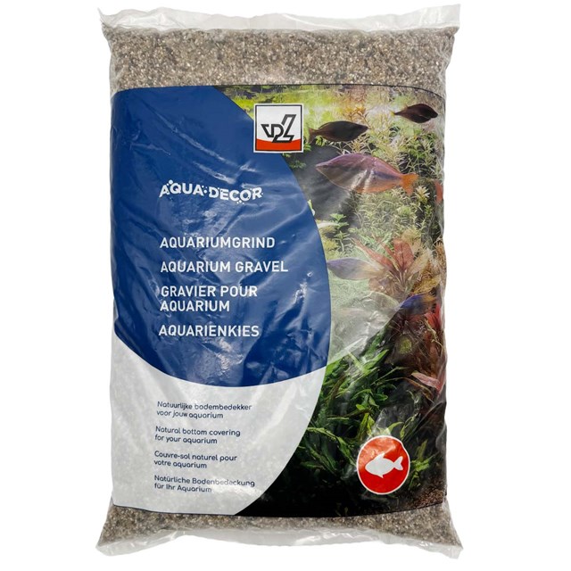 VDL Gravel Dark - Akvariegrus - 1-2 mm - 10 kg