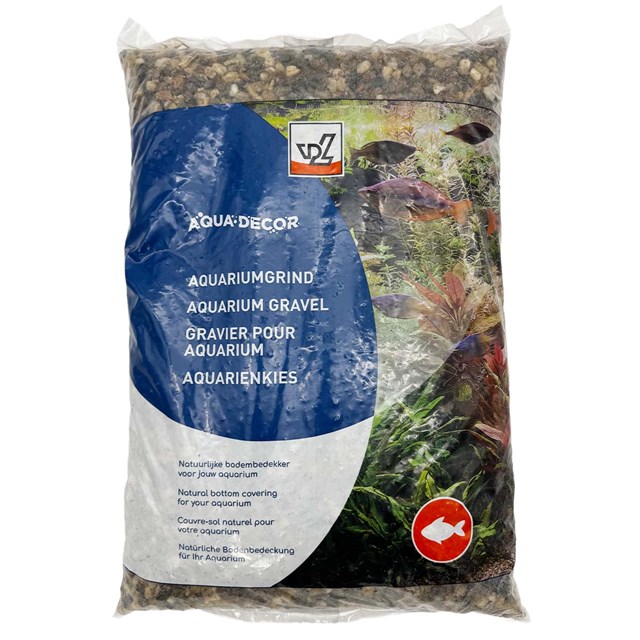 VDL Gravel Dark - Akvariegrus - 3-6 mm - 10 kg