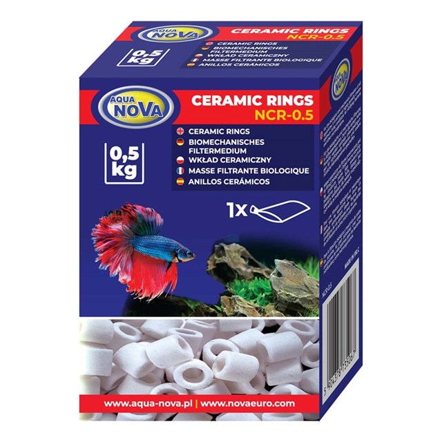 Aqua Nova Keramiska ringar - 500 g