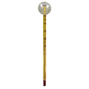 Aqua Nova Glastermometer - Gul - 150 mm