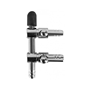 Aqua Nova Förgrening i metall - 4/6 mm - 2-väg