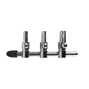 Aqua Nova Förgrening i metall - 4/6 mm - 3-väg
