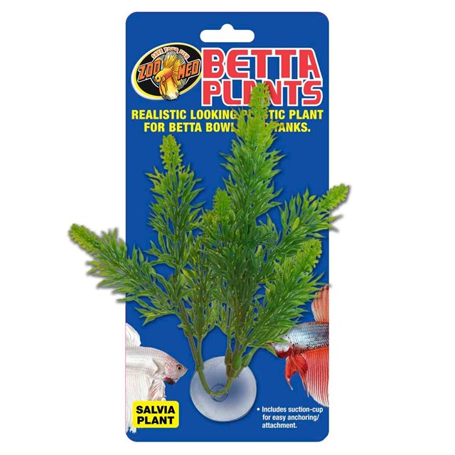 Zoo Med Salvia Plant - Plastväxt med sugkopp