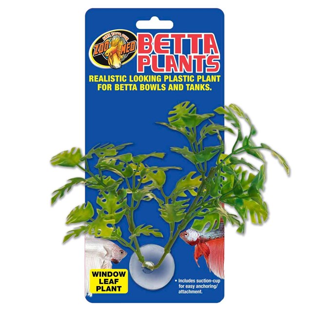 Zoo Med Window Leaf Plant - Plastväxt med sugkopp