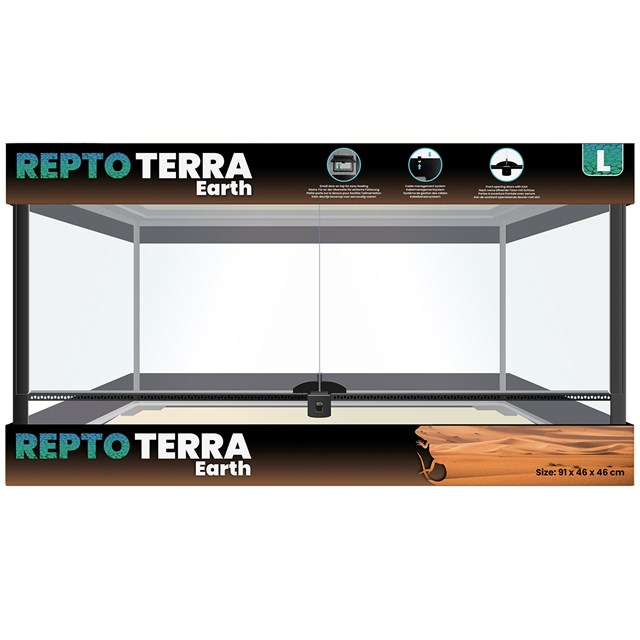 Repto Terra Earth Terrarium - 91x46x46 cm