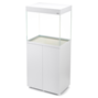 Aquael Opti Set 130 liter - Vitt möbelakvarium