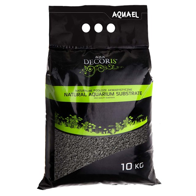 Decoris Basalt Gravel - Akvariegrus - 2-4 mm - 10 kg
