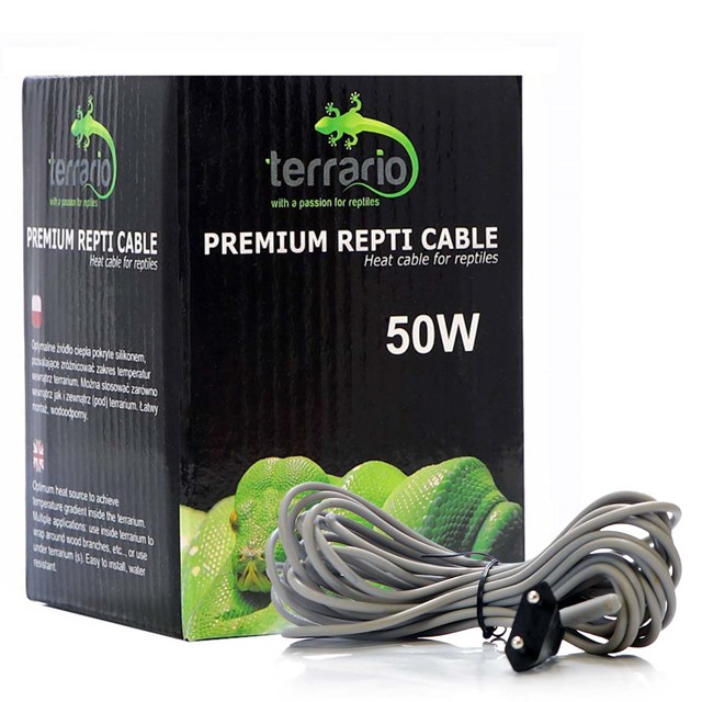 Terrario Premium Repti Cable - Värmekabel - 50W