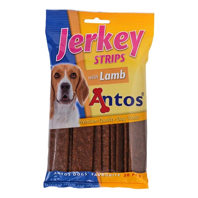 Hundsnacks Strips Lamm - 200 g - 14-pack