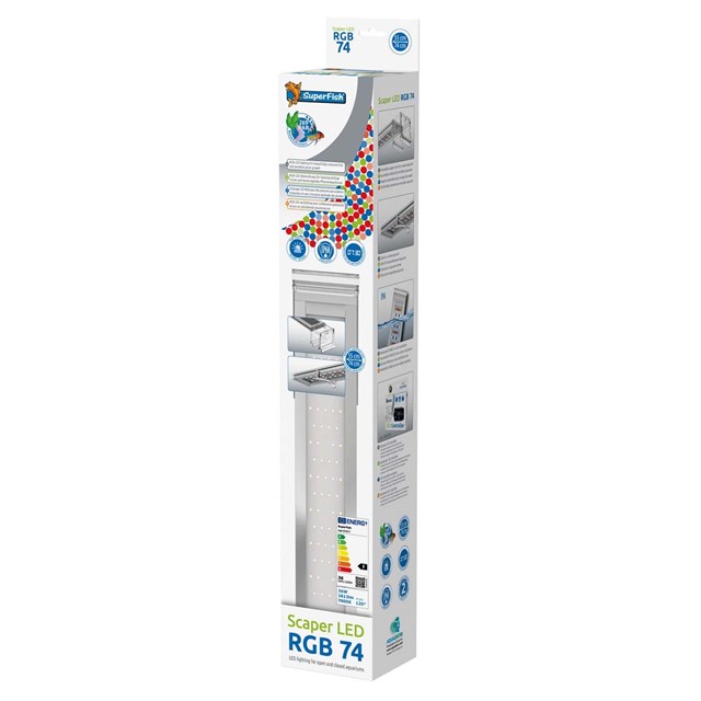 SuperFish Scaper RGB LED 74 - 55-74 cm - 36 W