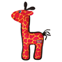 Kong Ballistic Giraffe - M/L - 33x23 cm