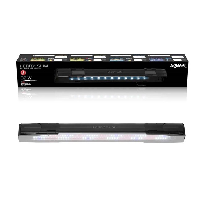 Aquael Leddy Slim Plant 2.0 - Svart - 32 W