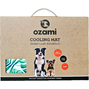 Ozami Cooling Mat - Green Leaf - 60x90 cm
