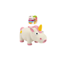 Hundleksak Zootex Peneloppe the Unicorn - 18,5 cm