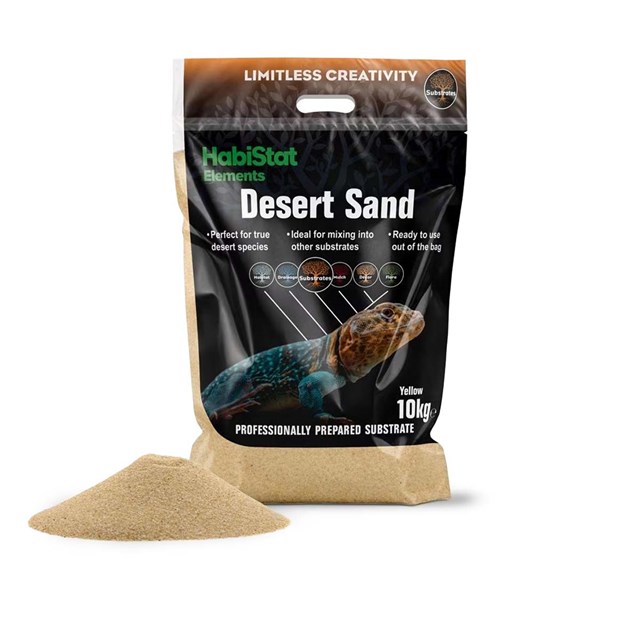 HabiStat Desert Sand - Gul - 10 kg