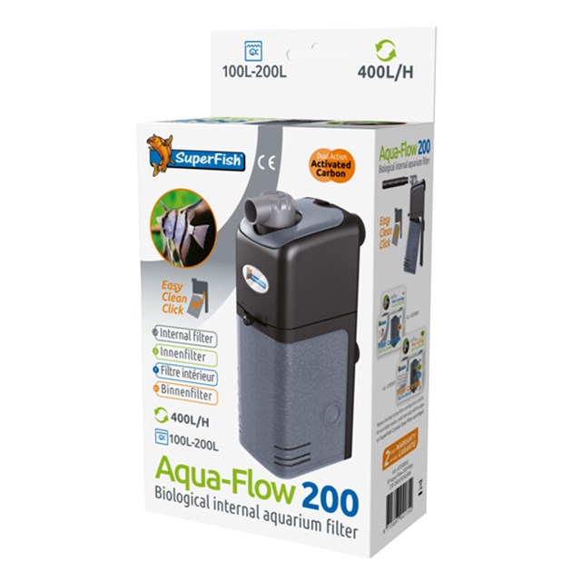 SuperFish Aqua Flow 200 - Innerfilter - 400 l/h
