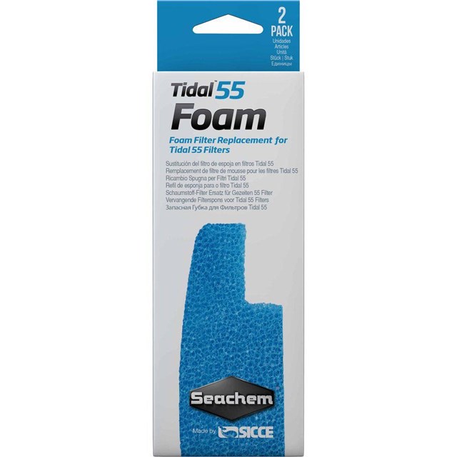 Seachem Tidal 55 Foam - Filtersvamp - 2-pack