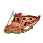 Akvariedekoration Octopus Boat - 23,5x12,2x13,5 cm